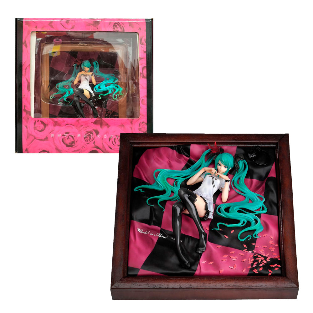 FIGURA SUPERCELL FEAT. HATSUNE MIKU WORLD IS MINE (BROWN FRAME) 1/8 FIGURA SUPERCELL FEAT. HATSUNE MIKU WORLD IS MINE (BROWN FRAME) 1/8